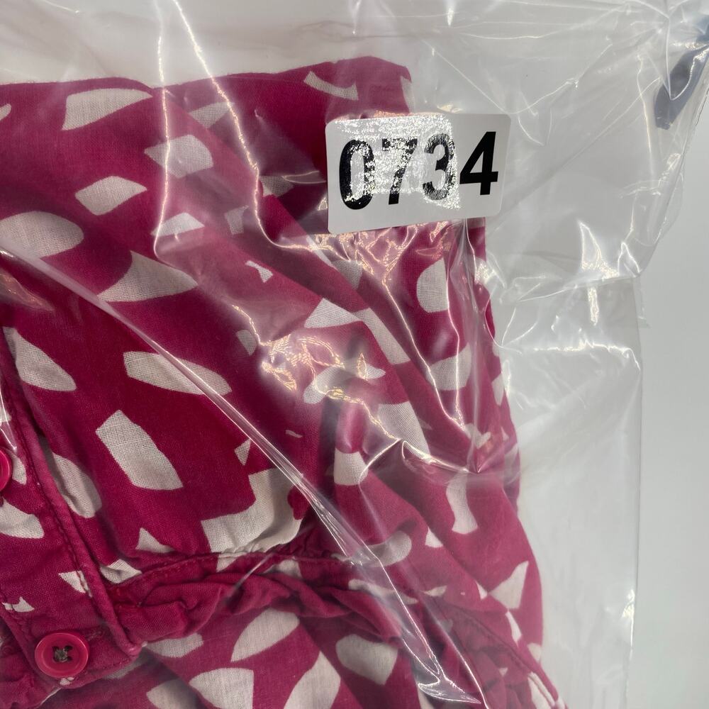 Boden Top Women’s 14 Pink & White Floral Feminine Casual Elegance - Picture 7 of 7